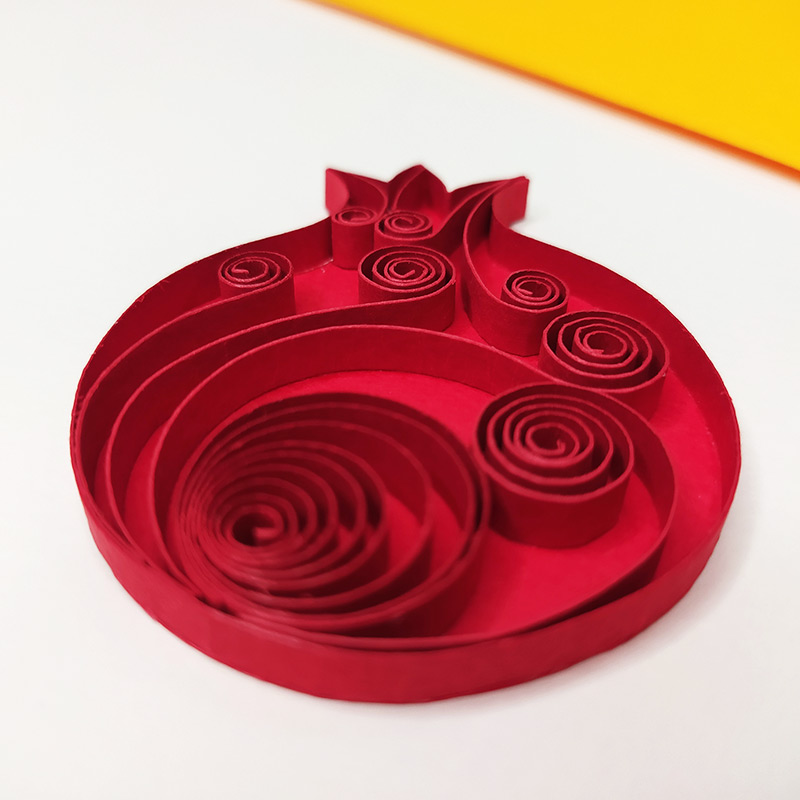 Paper Quilling Pomegranate