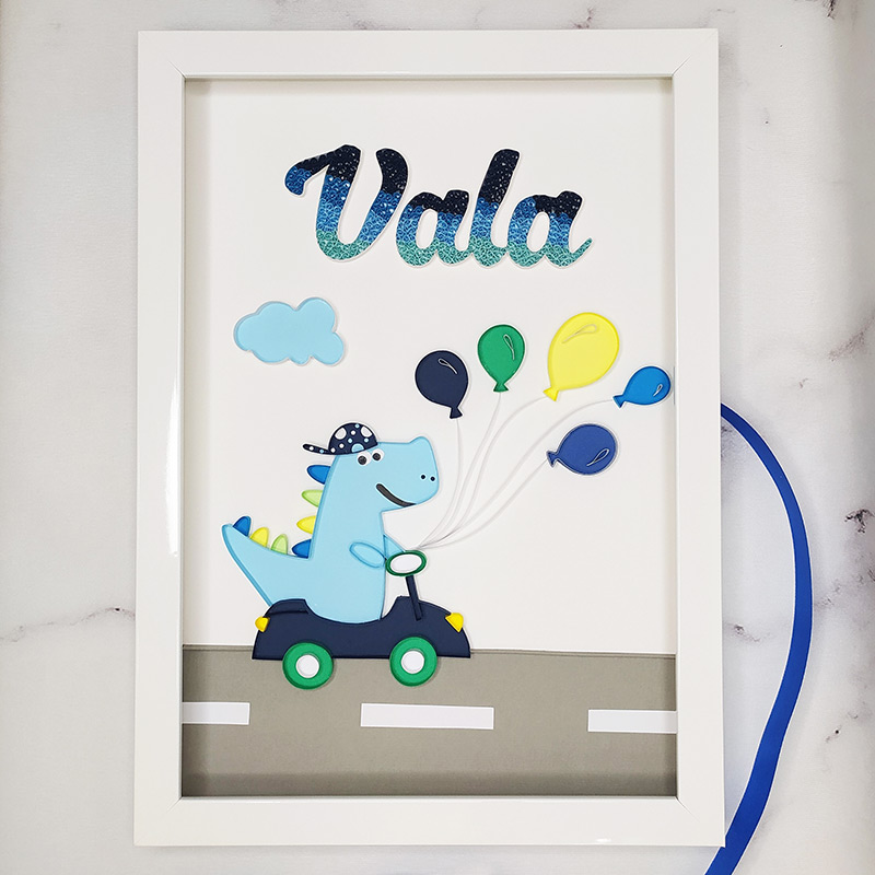 Paper Quilling Typography Design (Vala)