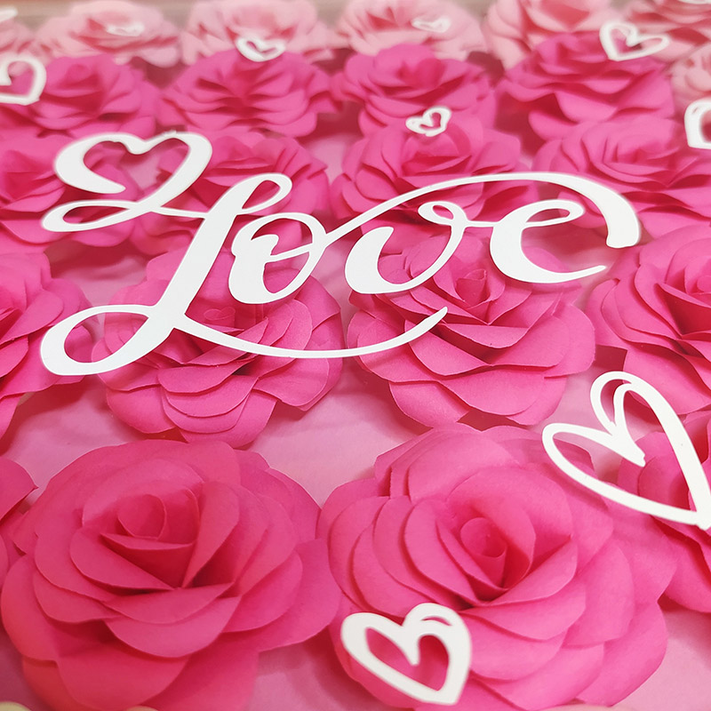 love and heart stickers