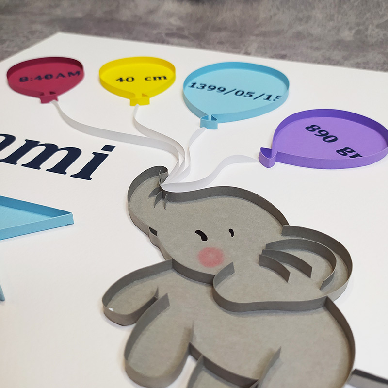 Paper Quilling Elephant