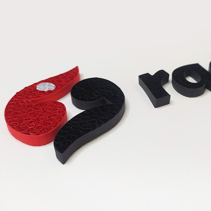 Quilling Logo Design