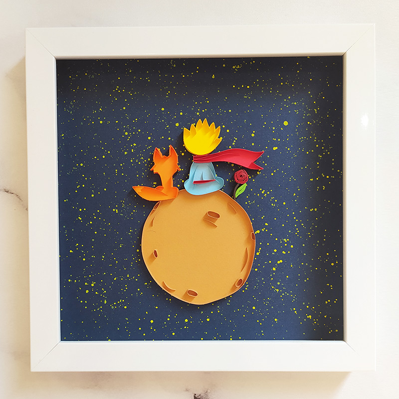 The Little Prince Paper Quilling Frame